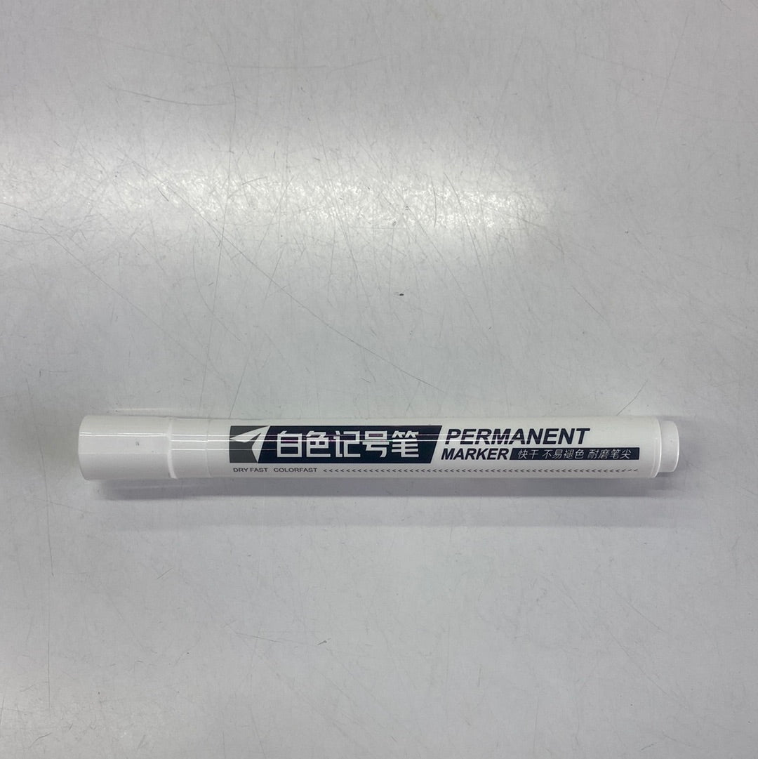 White Permanent Parker白色记号笔