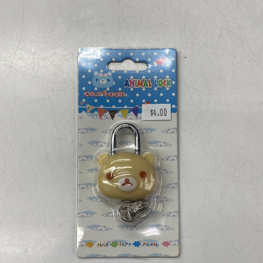 Cute Animal Lock Yellow Color