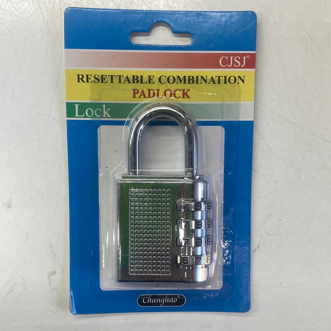 Resettable Combination Padlock 数字密码锁