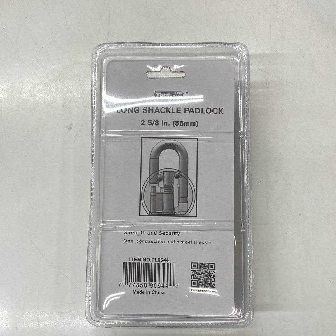 Long Shackle Padlock 2 5/8in 65mm