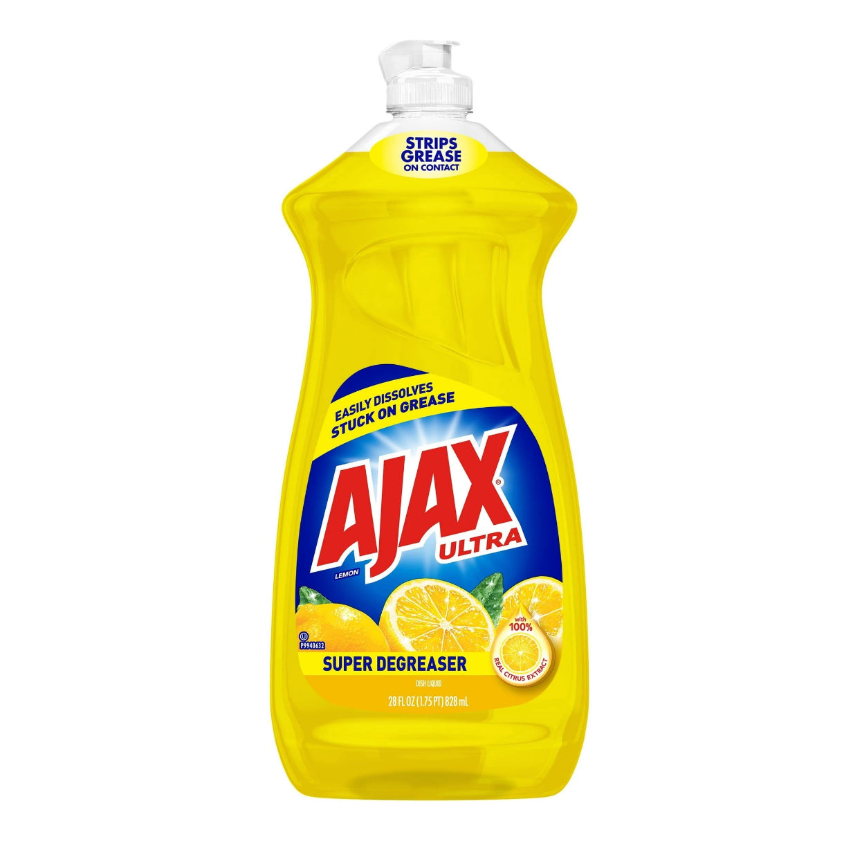 Ajax Dish Soap Lemon 28oz